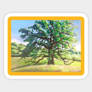 Oak tree 1 Sticker